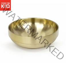 리린 티타늄 이중냉면기 그릇 면기 비빔기 대접 스텐 국수, 리린 티타늄 이중냉면기 19.3cm