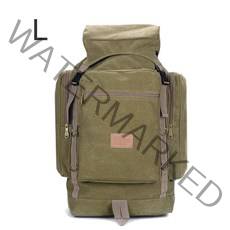 60L 80L 남자 군사 가방 전술 배낭 캔버스 육군 가방 대형 캠핑 하이킹 등산, 03 Khaki L