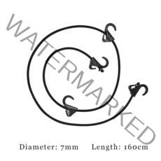 접이식 도플갱어 캠핑 웨건 왜건 상판 테이블 폴딩 카트 캐리어 160cm 로프 70, 검은색