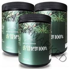 헬로우 그린 국산 솔잎 분말 가루 200g, 솔잎 분말200g 3개