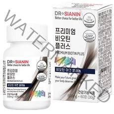 닥터시아닌 프리미엄 비오틴 플러스, 60정, 1개