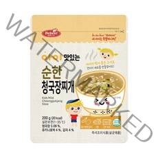 베베스트 아이 맛있는 아이국 8종 한우 나주곰탕/한우 미역국/한우 배추된장국/황태 감자국/닭곰탕, 1개, 순한 청국장찌개