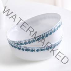 파이렉스 밀크글라스 냉면기, 2개, 아자르