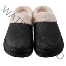 캐럿 남녀공용 베이직 겨울 방한 털 슬리퍼