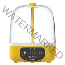 DAMMAIDDAO 계란 인큐베이터 부화기 닭 앵무새를 위한 터닝 부화기, 137x180mm, ABS 플라스틱, 수동