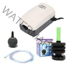 벅스앤미 산소발생기포기 세트 2구 소형어항용, 1개