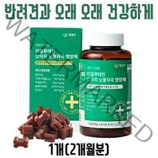 펫생각 강아지 눈 영양제 눈건강 눈물자국 백내장 녹내장 예방, 1개(2개월분)