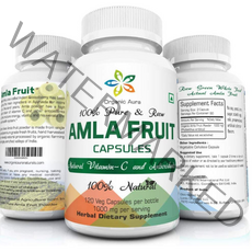 Organic Aura AMLA Capsules 1000mg 120캡슐 비타민 C