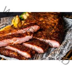 (둘리바베큐) 텍사스바베큐 삼립 커플세트 (훈제통삼겹 + 스페어립), 삼립 세트