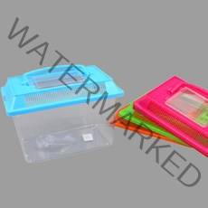 곤충 채집통 굼벵이 키우기 장수풍뎅이 애벌래 사마귀 게 유충 자라 애완용 거북이 파충류 햄스터 미니 어항 소형 동물 사육장 중형 1p