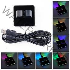 블랙 RGB USB 키패드 2-키 복사 및 부착 원-키 암호 다중 키 조합 사용자 지정 단축키 OSU 게임 키보드, 한개옵션2, 04 E, 한개옵션1