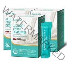 뉴트리디데이 시그니처 산양유 초유 단백질 분말 30p, 60g, 3개