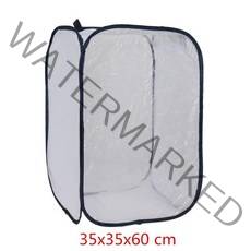 사마귀키우기 파충류 수집 미니 투명 사육장 곤충 케이지 사육 상자 그물 천기도 사마귀 스틱 나비 인클로, 03 35x35x60 cm