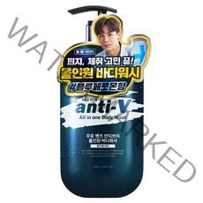 무로 맨즈 안티브이 올인원 바디워시 블루페로몬향, 1개, 510ml
