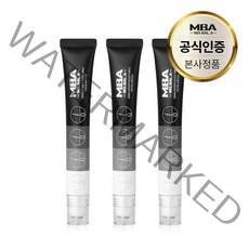 MBA 탈모완화 새치개선 두피 집중케어 모발아 더마 스칼프 인텐시브 블랙턴 앤 프로틴 단백질앰플 20ml (두피전용), 3개