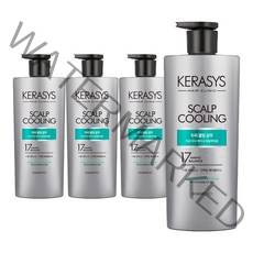케라시스 두피 쿨링 샴푸, 4개, 750ml