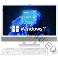 삼성전자 올인원 일체형 PC 프로스트 화이트 DM530ADA-L15AH (셀러론-6305 60.5cm WIN11 RAM 8GB SSD 128GB + HDD 1TB), WIN11, 8GB, 128GB SSD, 1TB HDD