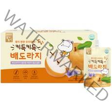 함소아 키득키득 배도라지 주스 100ml, 홍삼 + 배 + 도라지 혼합맛, 10개