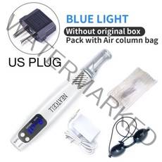 니트셀 피코 세컨드 레이저 펜 가정용 토닝 색소침착 미백 피부톤 개선, 우리 플러그 가방 블루