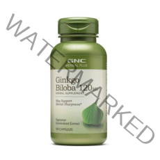 GNC 징코 빌로바 120mg 캡슐, 100개입, 1개