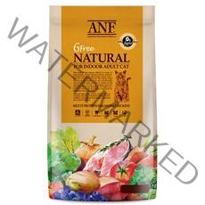 ANF 식스 프리 인도어 어덜트 고양이 사료, 2kg, 1개
