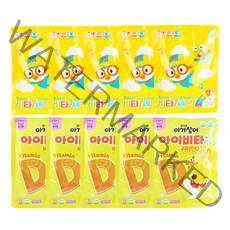 뽀로로 비타세븐 + 핑크퐁 아기상어 아이비타D+아연, 뽀로로 비타세븐 40정X5팩+핑크퐁비타민D 40정X5팩