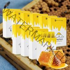 [꿀먹은 한라산] 제주 벌꿀 스틱 10개입 X 10세트 (총 스틱 100개), 단품, 단품