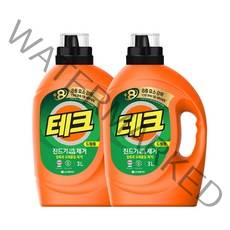 테크 진드기 걱정 끝 드럼용 액상세제 본품, 3L, 2개