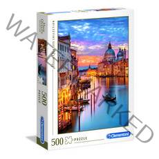 클레멘토니 해질녘 베니스 풍경 직소퍼즐 C35056, 혼합색상, 500피스
