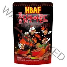 HBAF 불닭맛 아몬드, 210g, 1개