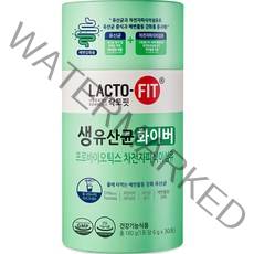 종근당건강 락토핏 생유산균 화이버, 6g, 30개