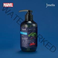제이멜라 마블 어벤져스 헐크 실버 마운틴 헤어 탈모 샴푸 500ml, 10개