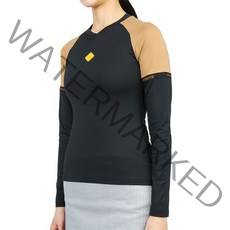 제이린드버그 [제이린드버그] 시애나 GWJT06806 9999 여자 골프 긴팔 기모 티셔츠 슬림핏