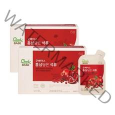 정관장 굿베이스 홍삼담은 석류 50mlx30포 2박스, 단품