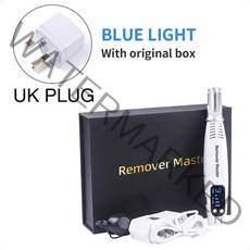 Remover 피코 세컨드 레이저 펜 가정용 토닝 색소침착 미백 피부톤 개선, 협력사, 블루 인 박스 ukplug