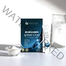 스윗레인 실크파우더100 실크아미노산 실크펩타이드, 60포, 3g