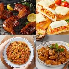 BBQ [BBQ] 자메이카 통다리 11팩 外 피자/볶음밥 골라담기, 자메이카 7팩+닭갈비볶음밥6개