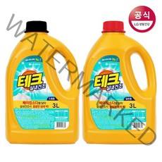 테크 실내건조 액체세제 용기 3L, 테크 실내건조 일반 3L