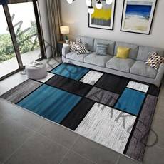 BRINCH 당일발송 북유럽 패턴 거실 카페트 대형 특대형 사계절 침실 러그 먼지없는 논슬립 반려동물 브린치 극세사 매트