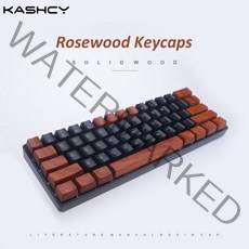 월간스토어 키보드 키캡 승화 Kashcy기계식 키보드용 목재 로즈 우드 나무 스페이스 바 Esc 체리 mx OEM, [10] Ctrl Atl Fn1 개