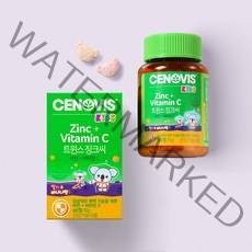 세노비스 키즈 트윈스 징크씨(아연+비타민C) 60정/30일분