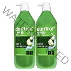 머리떡짐NO 댄트롤 상쾌한향 프레쉬 애플 샴푸 820ml x 2개