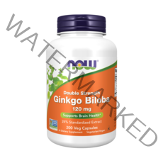 나우푸드 징코 빌로바 120mg 베지 캡슐 글루텐 프리 비건, 200개입, 1개