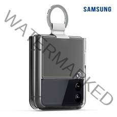 삼성전자 갤럭시 Z플립4 클리어 커버 with 링