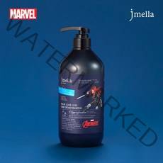 제이멜라 마블 어벤져스 블랙위도우 실버 마운틴 헤어 탈모 크림 샴푸 1000ml, 10개