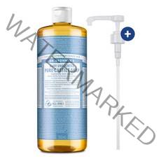 닥터브로너스 베이비 마일드 퓨어 캐스틸 솝 950ml+펌프, 베이비 950ml 펌프