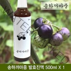 송하 까마중효소 까마중액상효소 전통발효진액 액상효소 500ml, 1병