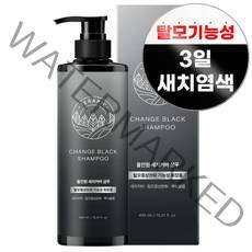 테라픽 체인지 블랙 샴푸 450ml, 1개