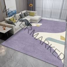 ZOZI북유럽 고급 침실 소파 벨벳 카펫입니다.