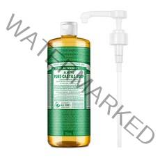 닥터브로너스 퓨어 캐스틸 솝 아몬드 950ml + 전용펌프, 단품